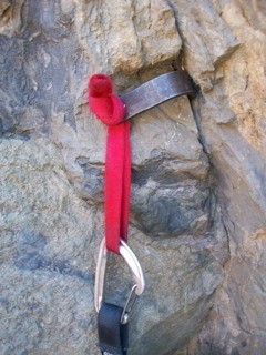 moses cam hook - leeper cam hook in crappy ocean rock.