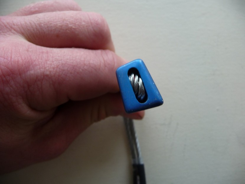 dmm alloy offset - this photo is showing the top of the #11 dmm offset nut...