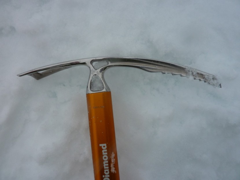 black diamond raven ultra - this model sports a wider-than-average pick that wasn't near as...