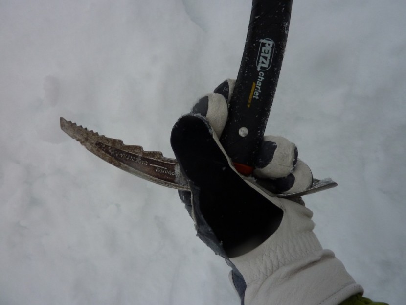 petzl summit - the petzl summit was among the more comfortable ice axes to carry...