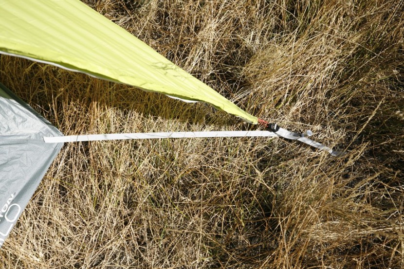 easton kilo 2 - the easton kilo front guy points are far removed from the edge of...