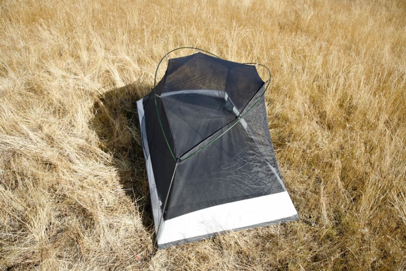 sierra designs lt strike 2 - sierra designs lt strike 2. the poles only touch the ground in two...