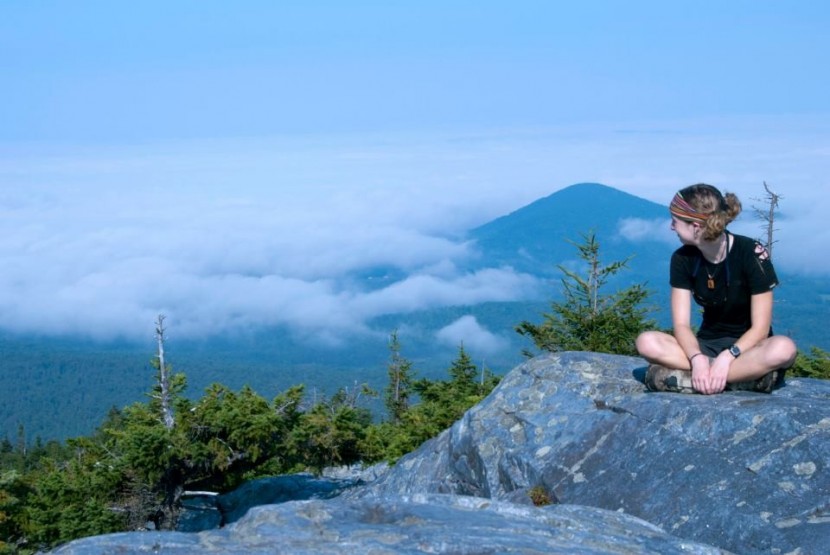 veronica's wool base layer showing some wear in the form of holes in...