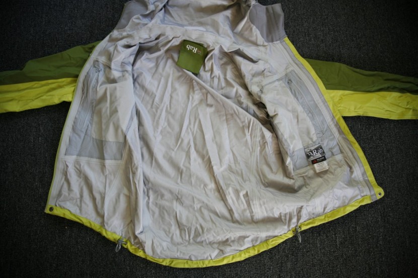 rab stretch neo - note the stretch neo's two mesh storage pockets. these are larger...