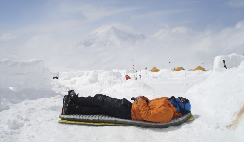 sleeping pad - layering your pad over a closed-cell foam pad will add more...