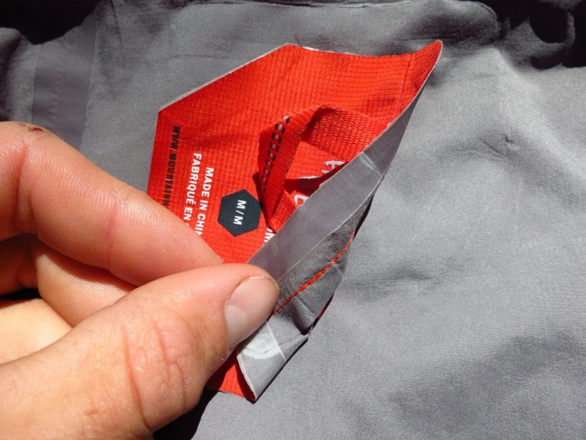 mountain hardwear quasar - the mountain hardwear quasar's hag loop delaminated when we hung it...