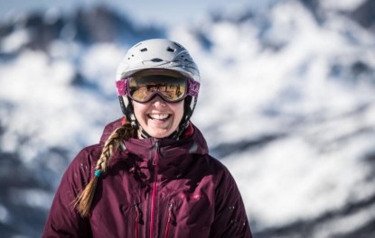 At the top of the Sherwin's, Mammoth Lakes, CA