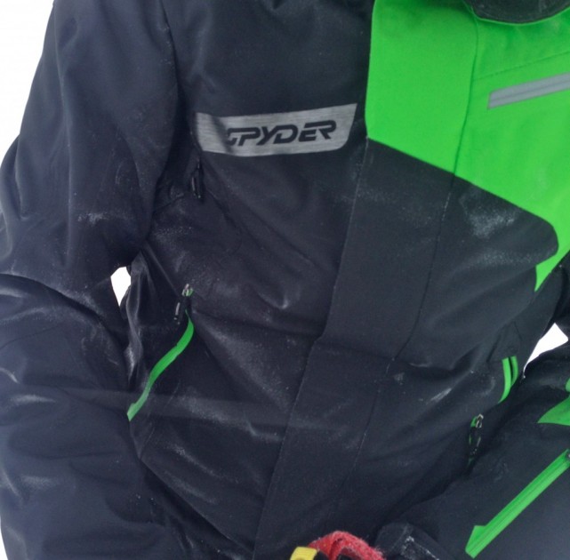 spyder titan - riming on the spyder titan. frost accumulated and dissipated quickly...