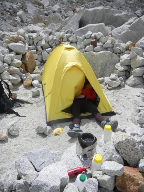 mountaineering boot womens - too exhausted from boot testing to even take the boots off....