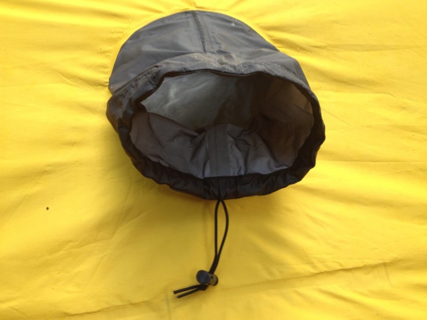 rab latok summit - the latok has a single vent on the opposite side of the tent as the...