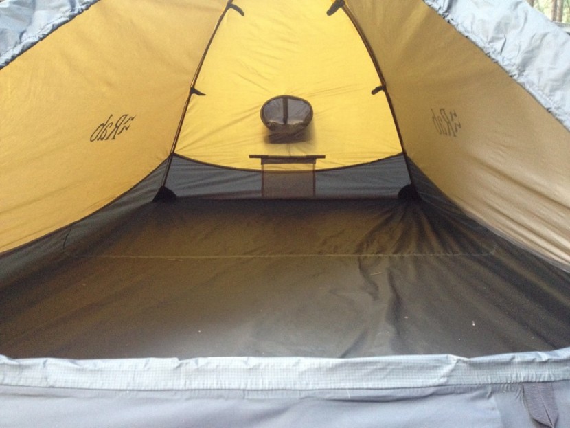 rab latok summit - the latok summit feels small. the floor space is only slightly...