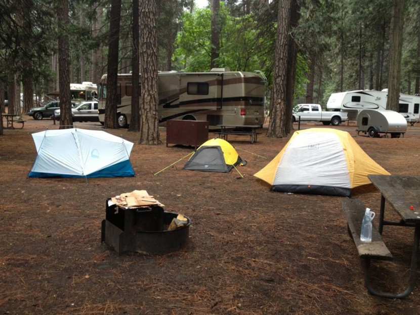 rab latok summit - the flash 2, latok ultra, and half dome 2 car camping in yosemite.