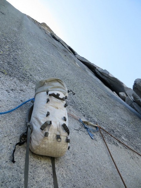 cilogear 30l worksack - the cilogear 30l w/nw dyneema worksack on the rnwf of half dome.