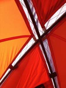 mountain hardwear direkt 2 - dimension polyant x-pac tx07 pu reinforcements on the corners...