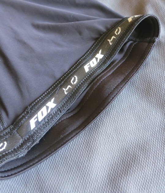 fox ranger - the ranger's liner short uses thick silicone leg grippers to keep...