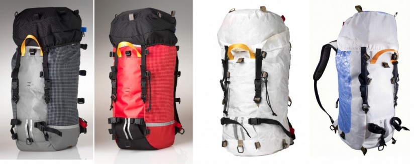 cilogear 30l worksack - cilogear 30l worksacks in four different materials, left to right:...