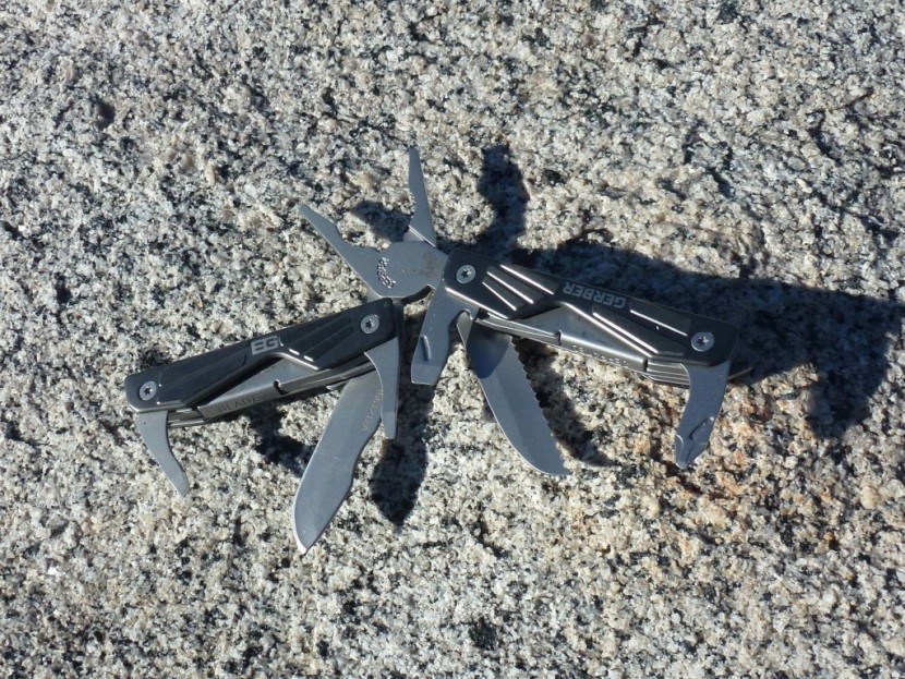 gerber bear grylls compact multi-tool - the small selection of tools on the gerber bear grylls compact...
