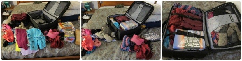 we were totally amazed at how many items fit into the travelpro...