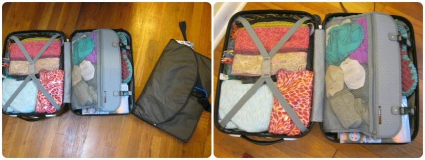 traveler's choice cambridge 20 - l: the tri-fold hanging bag wouldn't fit into this bag (both space...