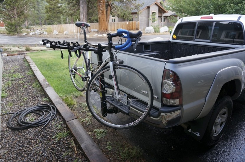 allen deluxe 4-bike hitch carrier - bikes with traditional frames such as road bikes are fairly easy to...