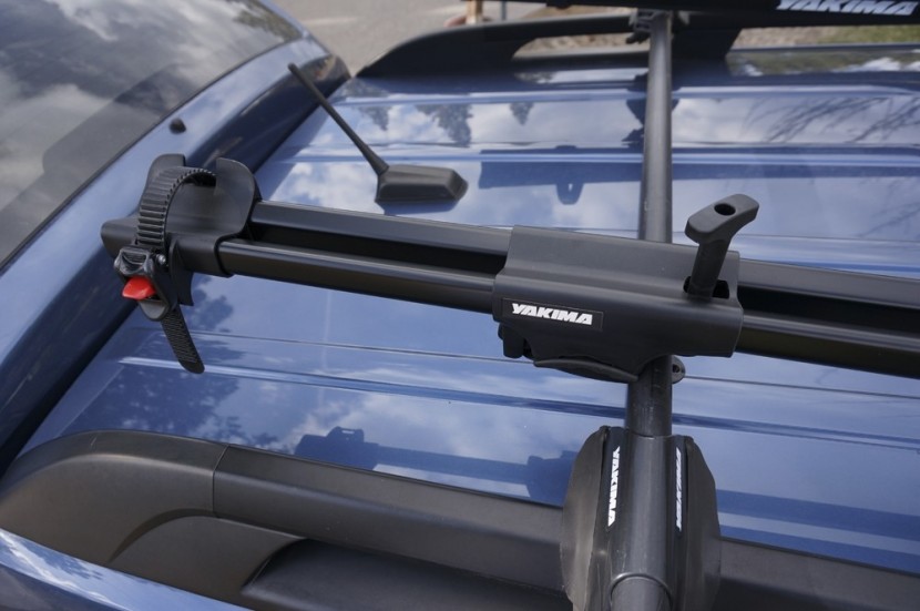 yakima forklift - the tray of the yakima forklift can make contact with your rear...