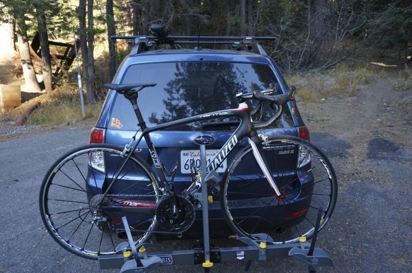 saris freedom 2-bike - the saris freedom 2 in action.