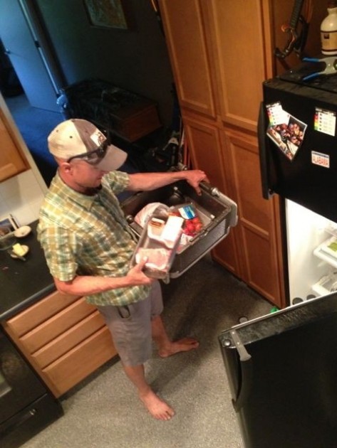 flip-box collapsible iceless - the flipbox iceless cooler in action.  this is the perfect tool for...