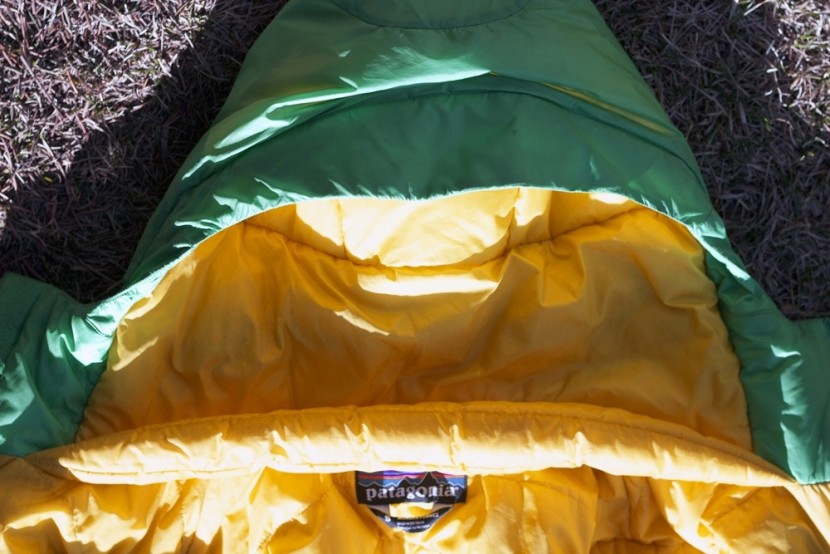 patagonia das parka for women - the neck baffle on the patagonia das parka, which helps seal in...