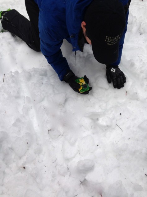 pieps dsp sport - comparing beacons in the bracketing stage of the fine search...