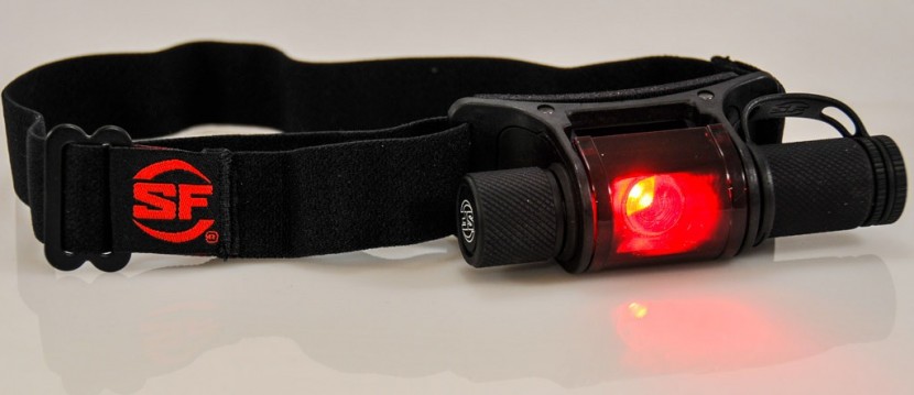 surefire saint minimus - with the red light filter in place, the minimus is suitable for...