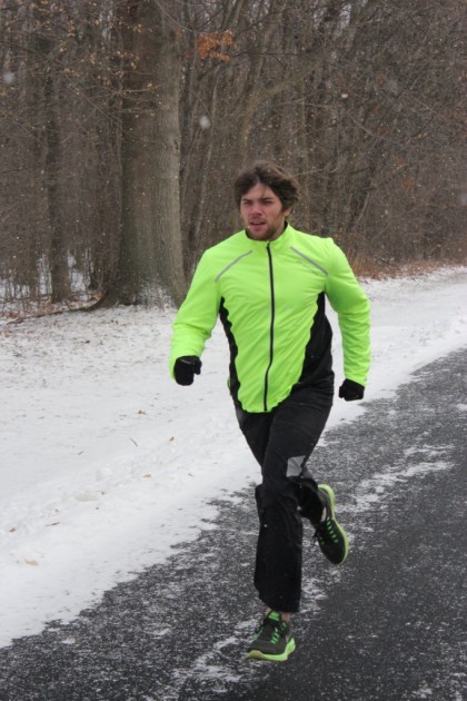 brooks infiniti jacket - there's enough reflectivity and bright colors on the brooks infiniti...