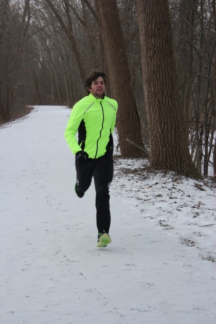 brooks infiniti jacket - testing the infiniti iv in winter conditions was a little rough...