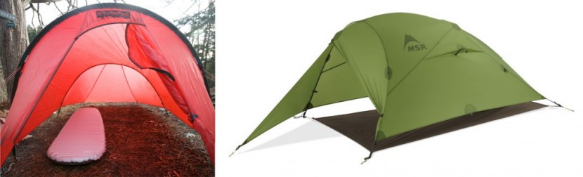 nemo obi 2 - the hilleberg rogen and anjan (left) are the only tents that pitch...