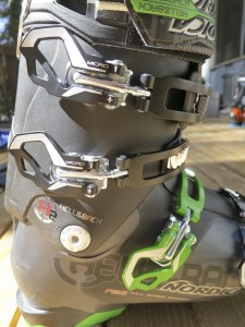nordica hell and back h2 - we like the big buckles and canting adjustment on the hell and back...