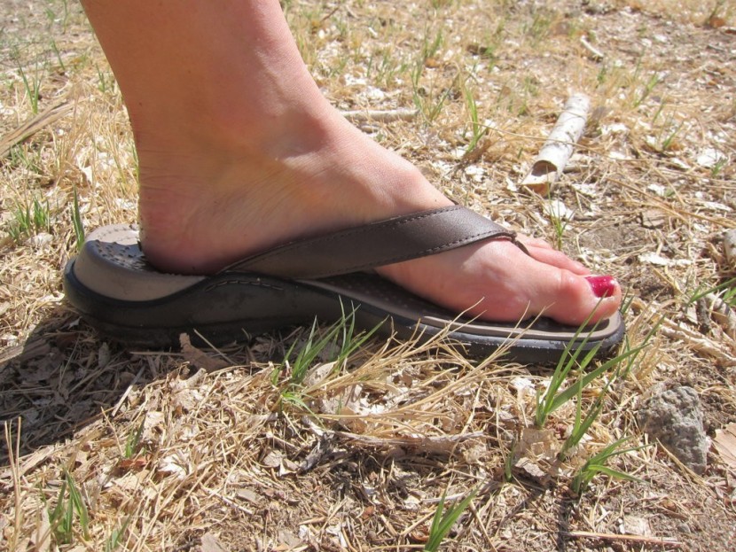 crocs capri iv - one of the longest size 10 flip flops we tested, the capri iv is has...