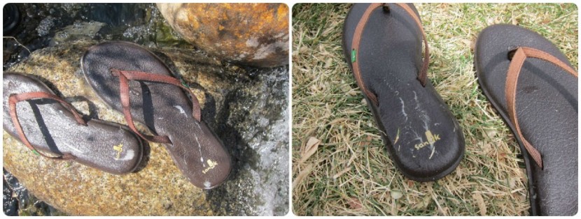 sanuk yoga spree 2 - sanuk's yoga mat material absorbs water and retains it for a long...