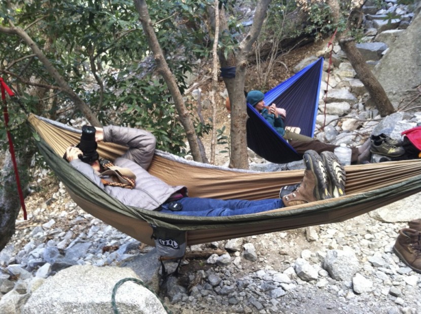 eagles nest outfitters singlenest - we found anchors very easily for the compact single nest in the...