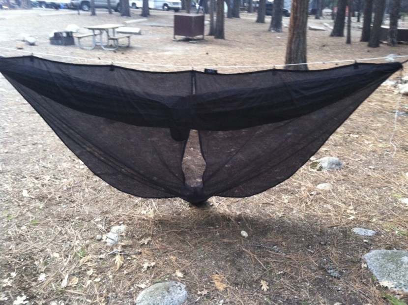 eagles nest outfitters guardian bug net - the eno guardian bug net is plenty spacious for any hammock, though...