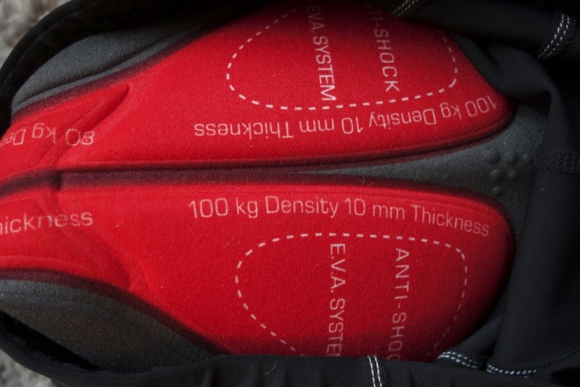 craft performance short - detail of the craft performance pad chamois.