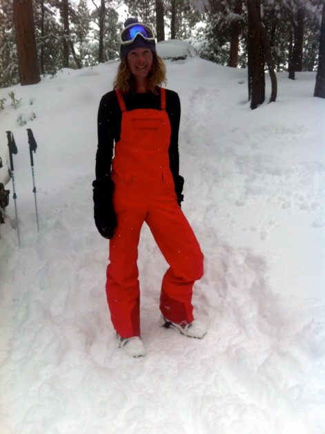 arc'teryx sentinel full bib - lindsey, 5'8" and size 4-6 wears the size medium test piece well...