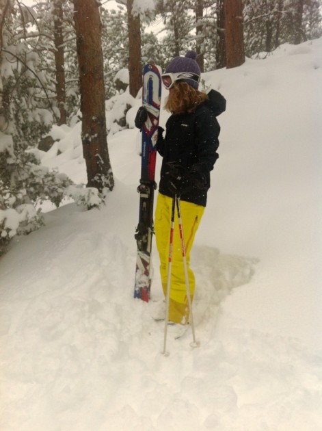 marmot women's freerider - lindsey wears the marmot freerider comfortably. our editors' choice...