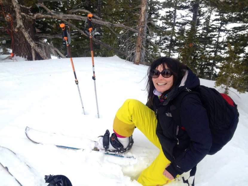 marmot women's freerider - tatiana utilizes the mobility of this pant, while sporting the...