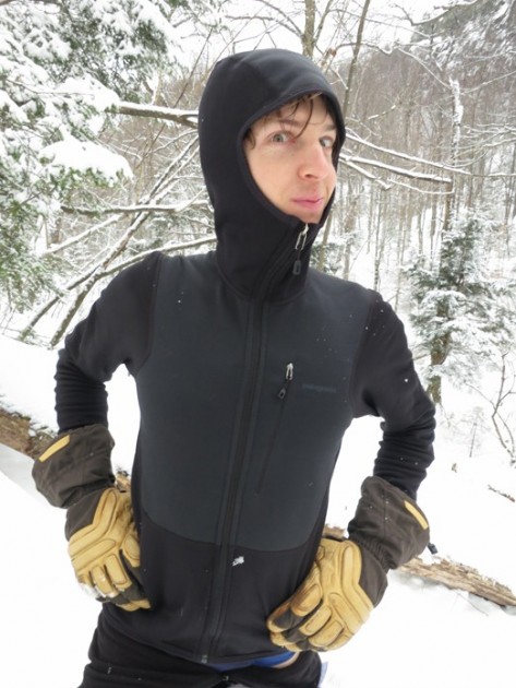 patagonia piton hybrid hoody - patagonia piton hybrid. note the windpro fleece bits (the lighter...