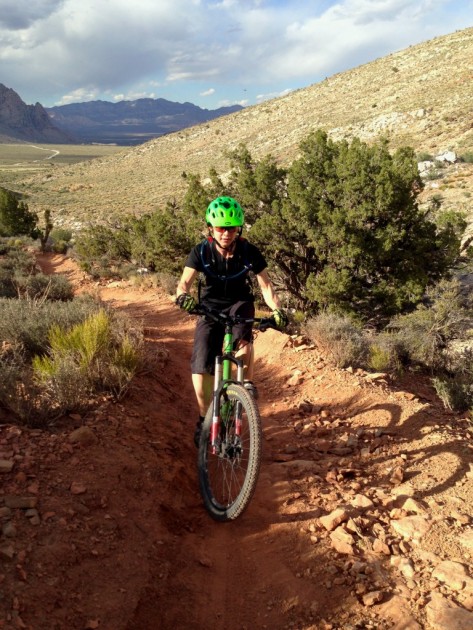 bell super - mckenzie long takes a late afternoon lap on the three mile smile...