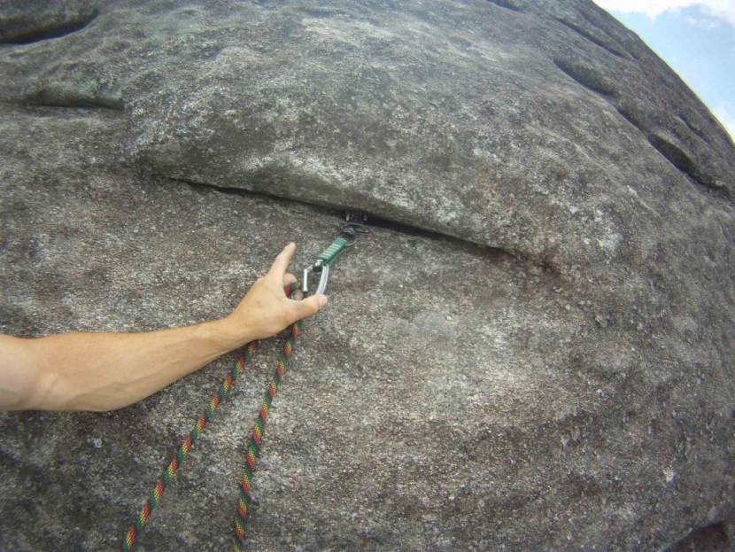 petzl djinn straight gate - the djinn on a classic north carolina "eyebrow." our testers with...