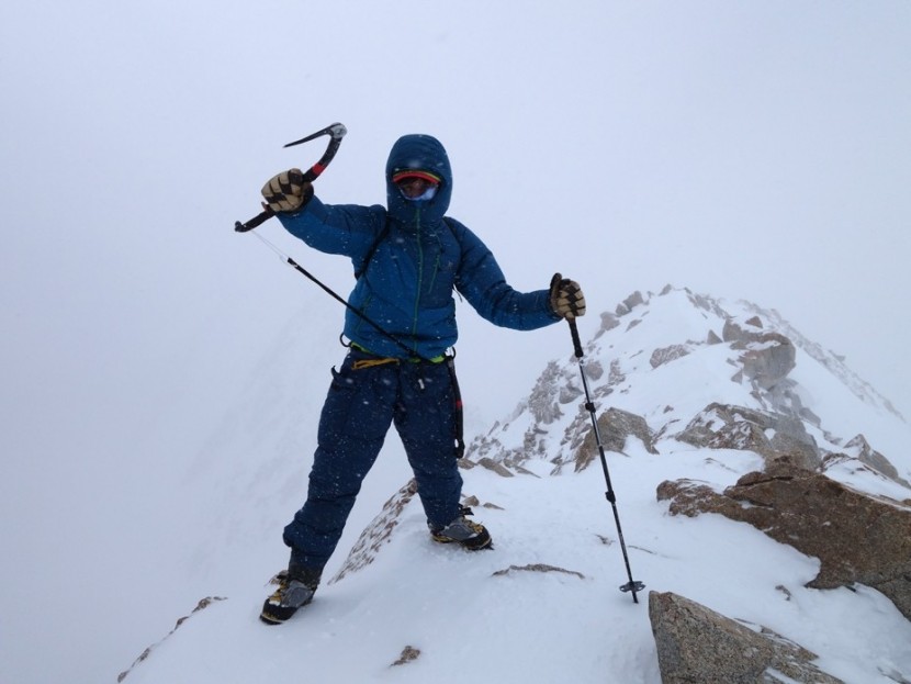 mountain equipment k7 jacket - mountain equipment k7 on the west buttress, denali.