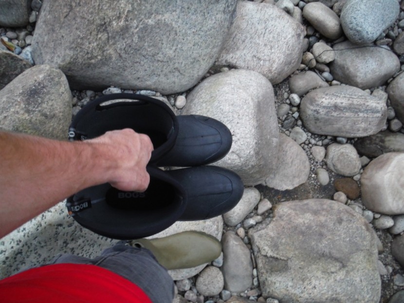 bogs ultra mid rain boot - when you don't need the boots anymore the handles also provide a...