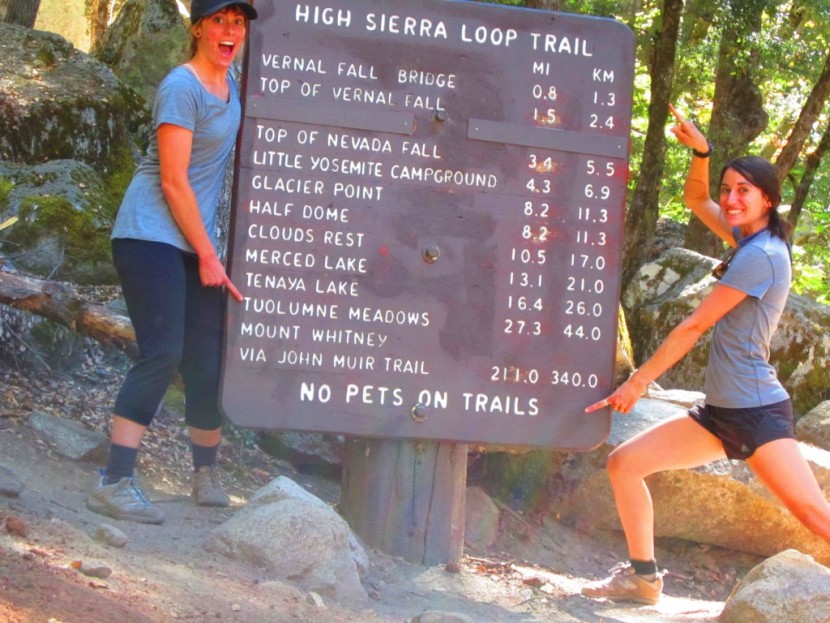 merrell siren sport 2 for women - briana and kaytlin starting the john muir trail from yosemite...
