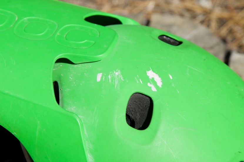 poc cortex flow - one of our testers took decent header in the cortex flow which...