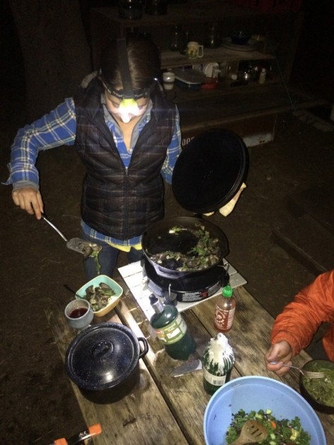 coleman powerpack - despite being the smallest stove we tested, it easily accommodated...